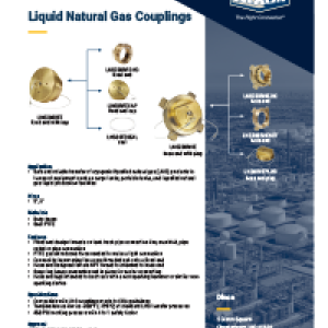 Cap for LNG30BRFE and LNG20BRFE Liquid Natural Gas (LNG) Couplings | Dixon